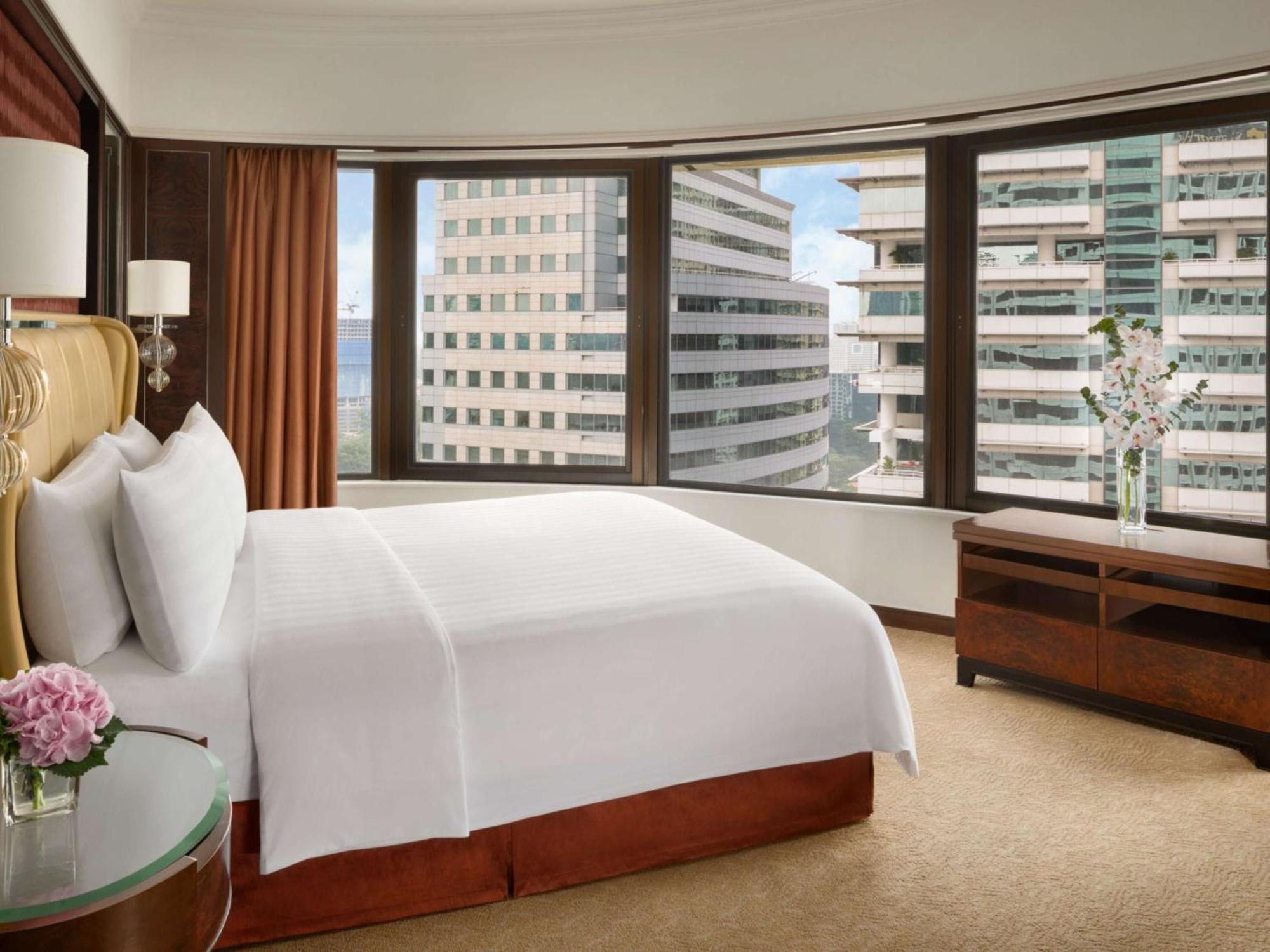 Shangri-La クアラルンプール エクステリア 写真 A bedroom at the hotel